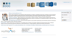 Desktop Screenshot of exam.ecccf.eu